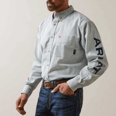 Ariat FR Hoss Logo DuraStretch Work Shirt - BES Supply