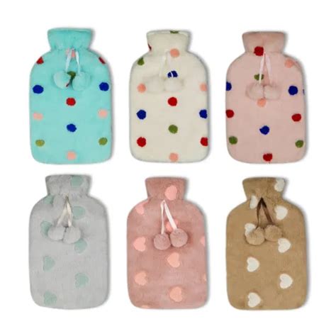 1000ml Hot Water Bottle Natural Rubber Liner Bag Hot Water Bag Hot Water Bag And Hot Water