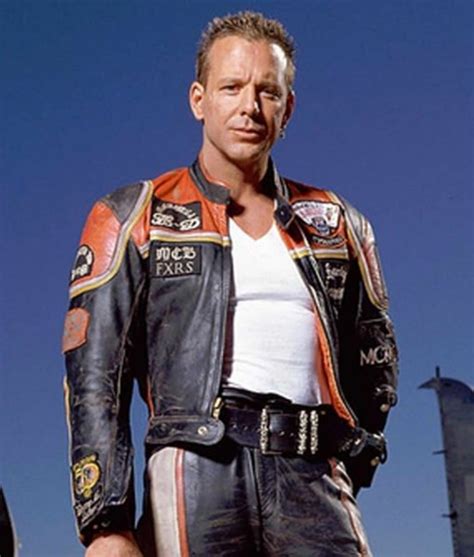 Mickey Rourke Harley Davidson Vintage Leather Jacket Harley Etsy