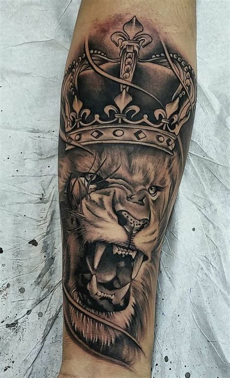 Cool Black Gray Lion Tattoo Tattoo Artist Boby Tattoo