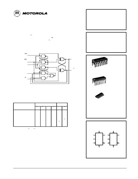 Sn74ls109d Datasheet14 Pages Motorola Dual Jk Positive Edge