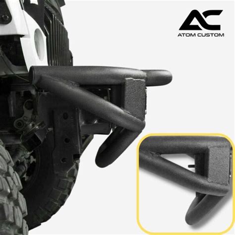 Defensa Tubular Con Luces Led Wrangler Atom Custom