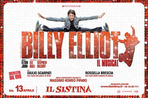 Grande successo per la Première di Billy Elliot al Sistina di Roma