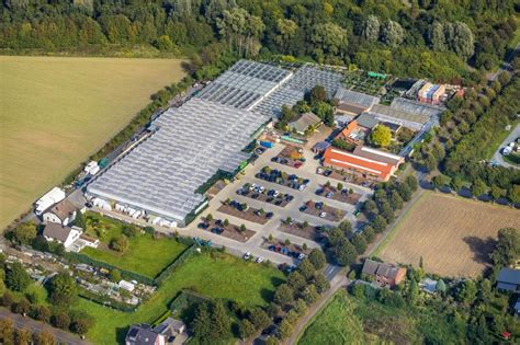 Luftbild Hamm Geb Ude Des Pflanzenmarkts Gartencenter Bintig Gmbh In