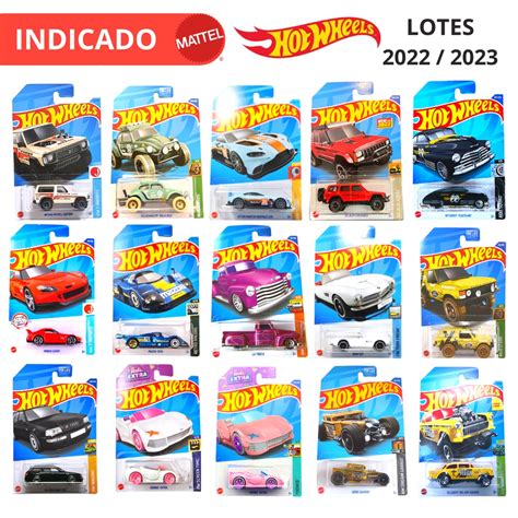 Carrinho Hot Wheels Lotes 2022 e 2023 La Troca Escorrega o Preço