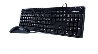 Kit De Teclado Mouse Y Bocinas Vorago Kms Alambrico Espa Ol