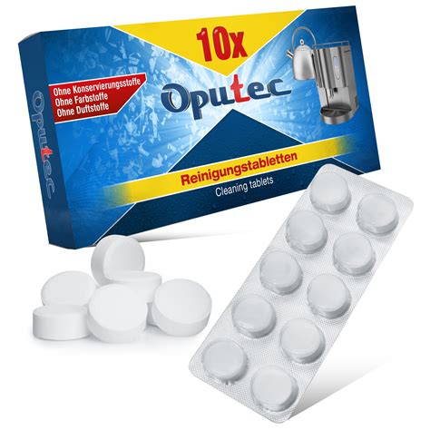 10x Kaffeevollautomaten Reinigungstabletten Entfetter Tabletten á 2g