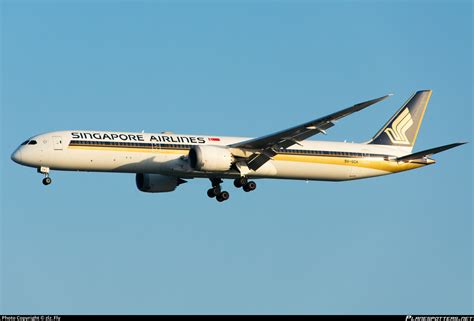 9V SCH Singapore Airlines Boeing 787 10 Dreamliner Photo By Zlz Fly