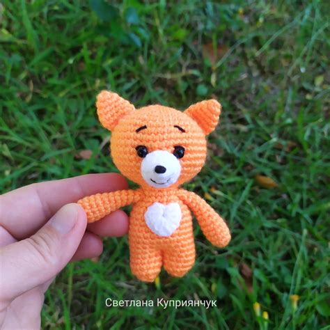 Лиса вязаная игрушка. Брелок лиса. Лисичка купить в интернет-магазине ...