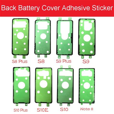 X Waterproof Back Battery Glass Cover Adhesive Sticker Tape Glue For