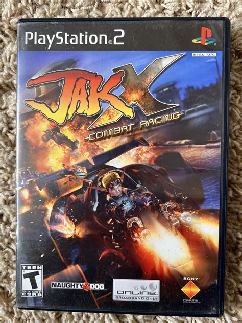 Jak X Combat Racing Sony PlayStation 2 PS2 Black Label Game Complete