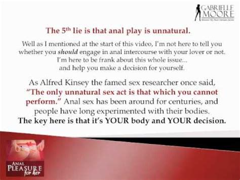 Anal Sex Anal Pleasure For Her Free Video YouTube