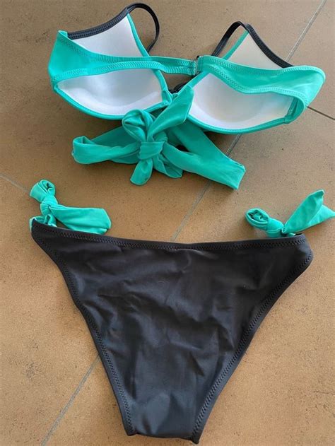 Bikini T Rkis Grau Gr Sse M Neu Gem Ss Beschreibung In M Riken Ag F R Chf Mit