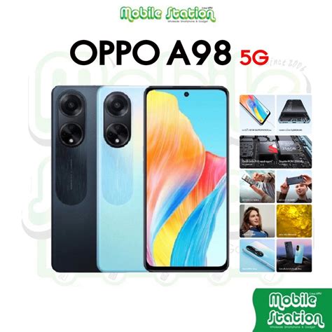 Hot Oppo A series A98 5G เครองศนยไทย OPPO MobileStation Shopee Thailand
