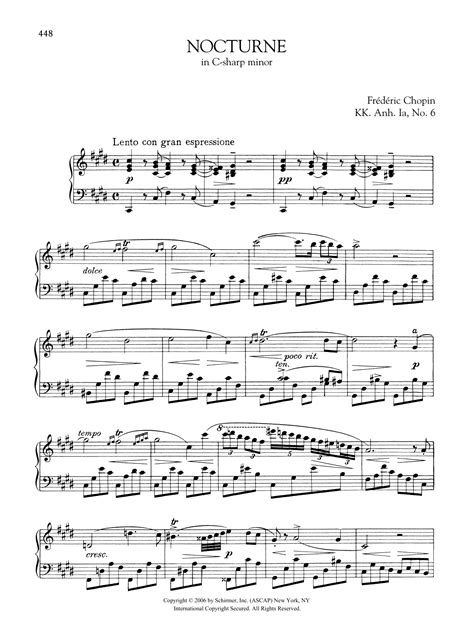 Nocturne In C Sharp Minor Pdf Heavycampus