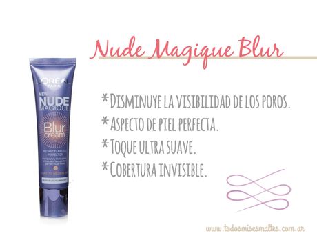 L Oreal Nude Magic Blur Cream Paperblog