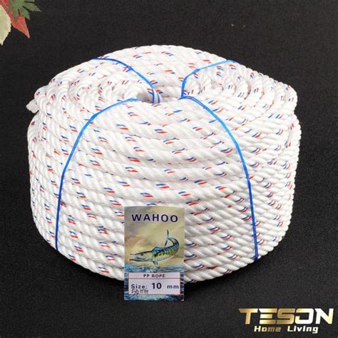 Jual Tali Tambang PPD 10 Mm 50 Meter PP Propyline Nilon Tampar Rope