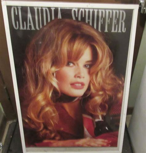 Claudia Schiffer Poster Lare S No Frame New Sealed Collectible Rare Hot Model Etsy