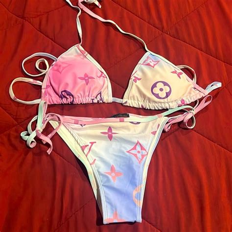 Louis Vuitton Swim Lv Inspired Bikini Poshmark