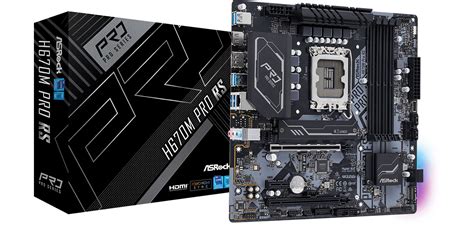 ASRock H670M Pro RS DDR4 - Płyty główne Socket 1700 - Sklep komputerowy ...