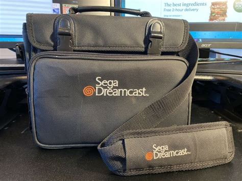 Official Sega Dreamcast Travel Bag Tote Carrying Case With Strap Sega