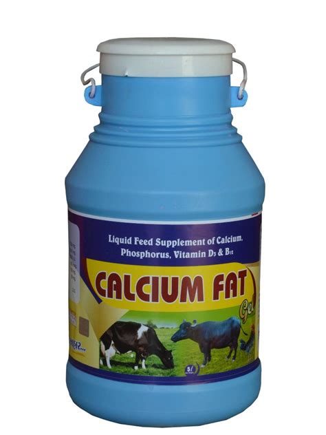 Calcium Fat Gel Liquid Calcium For Cattle Grade Standard Feed Grade Packaging Type Bottle At