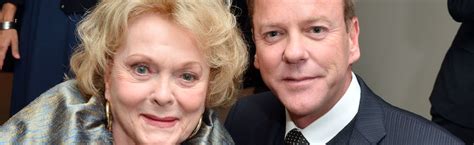 Falleció La Actriz Shirley Douglas Madre De Kiefer Sutherland Diario