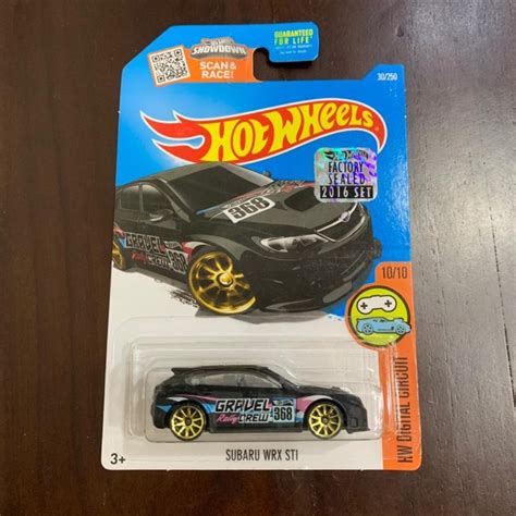 Hot Wheels Subaru Wrx Sti Kmart Exclusive Factory Sealed Carded Shopee Malaysia