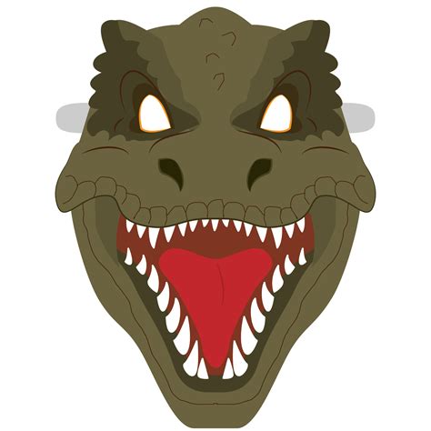 T Rex Mask Template Free Printable Papercraft Templates