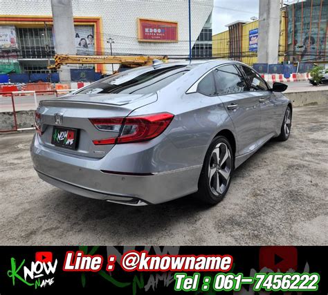 Honda Accord 2 0 Hybrid Tech 2019 รถมอสอง รบซอรถ Knowname Garage