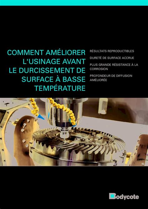 PDF COMMENT AMÉLIORER L USINAGE AVANT fluence du sablage et de l