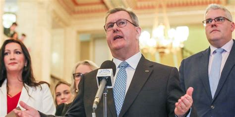 Jeffrey Donaldson Quits As Dup Leader After Sex Offence Charges