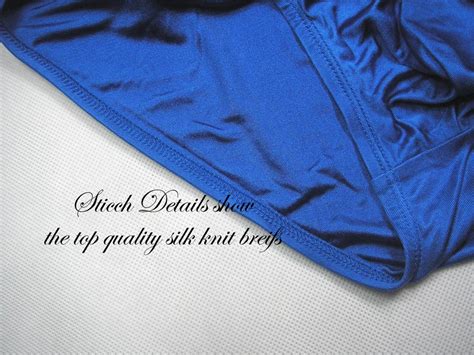 Pure Silk Knit Men String Bikini Briefs Tangas Small Medium Large X Large Xx Large Paradise Silk