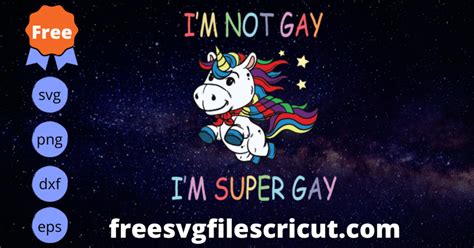 Free Super Gay Unicorn Svg Free Lgbt Flag Svg Free Gay Pride Svg Free Svg Files For Cricut