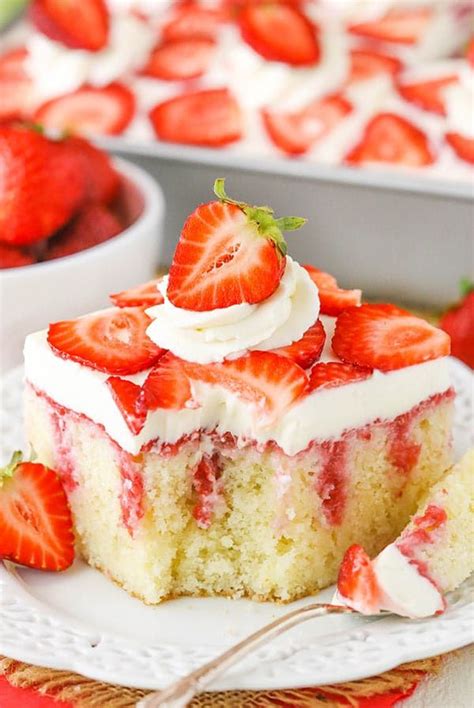 Strawberry Poke Cake Artofit