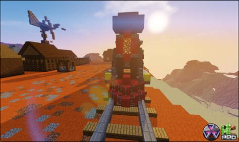 Modular Train Set Minecraft Map