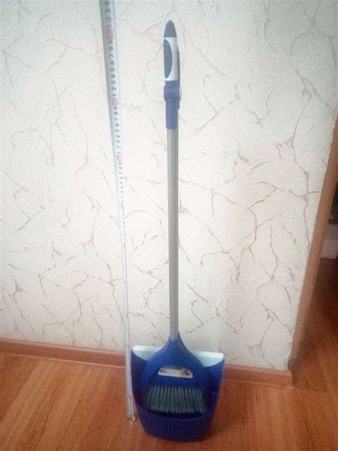 Набор для уборки ЛАЙМА - совок для мусора со щеткой-сметкой, складной ...