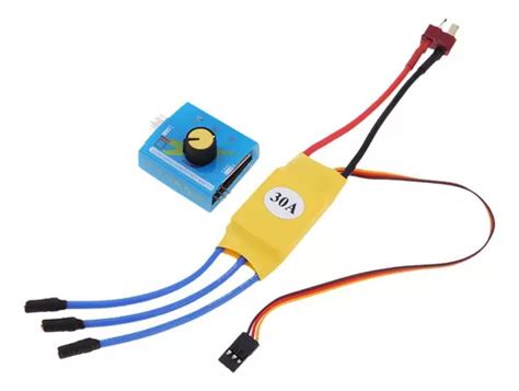 Controlador De Velocidade Sem Escova 30a Rc Esc Servo Parcelamento