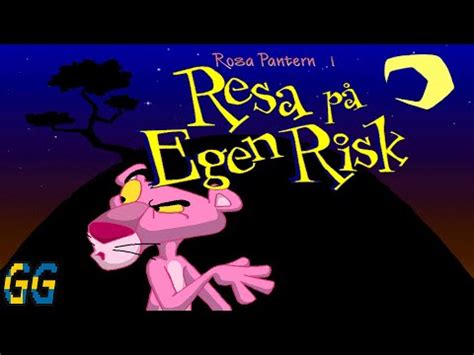 Rosa Pantern I Resa P Egen Risk Youtube