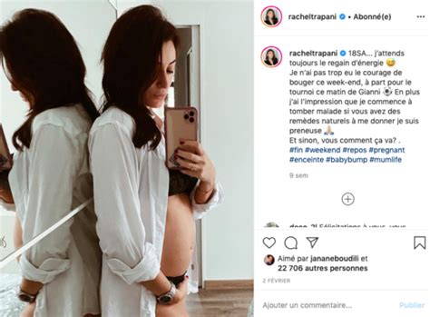 Rachel Legrain Trapani Enceinte En Bikini Dans Son Jardin Elle Partage Un Petit Regret Avant