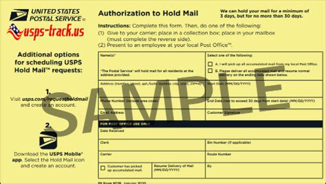 USPS Hold Mail - How To hold mail at usps?