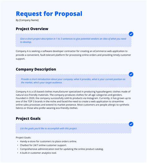 How To Write A Request For Proposal RFP For Software Development With