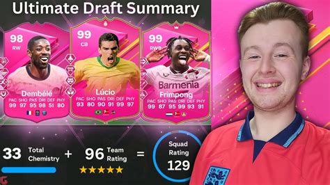 I FINALLY GET A 129 FUTTIES DRAFT FC 24 DRAFT CHALLENGE YouTube