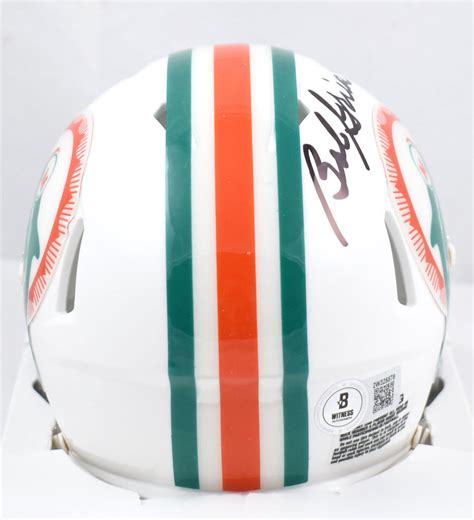 Bob Griese Autographed Miami Dolphins 1972 Speed Mini Helmet Beckett