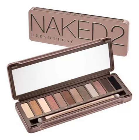 Paleta Sombras Urban Decay Naked 2 1 Pincel 12 Tons Eua MercadoLivre