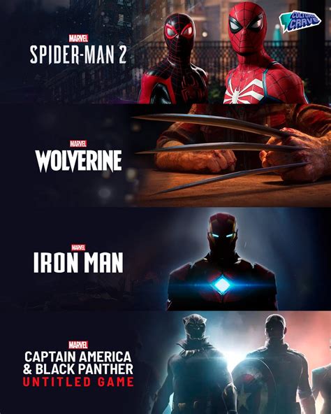 Culture Crave 🍿 on Twitter: "Upcoming Marvel video games 🎮"