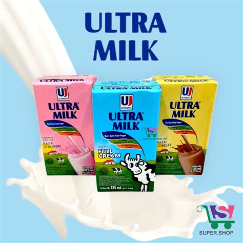 Jual Susu Ultra Mini Uht Ml Cokelat Stroberi Full Cream