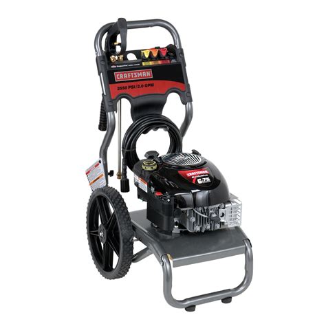 Craftsman 20233 2550 Psi Gas Pressure Washer With 675 Briggs And