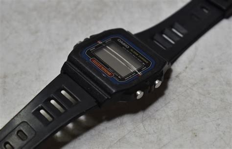 Vintage Casio Watch Alarm Chrono Water Resist 100M W-… - Gem