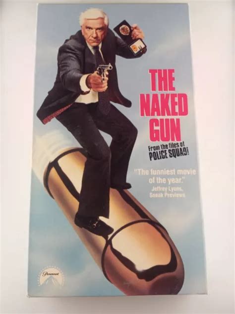 The Naked Gun From The Files Of Police Squad Vhs Leslie Nielsen Tested Picclick Uk